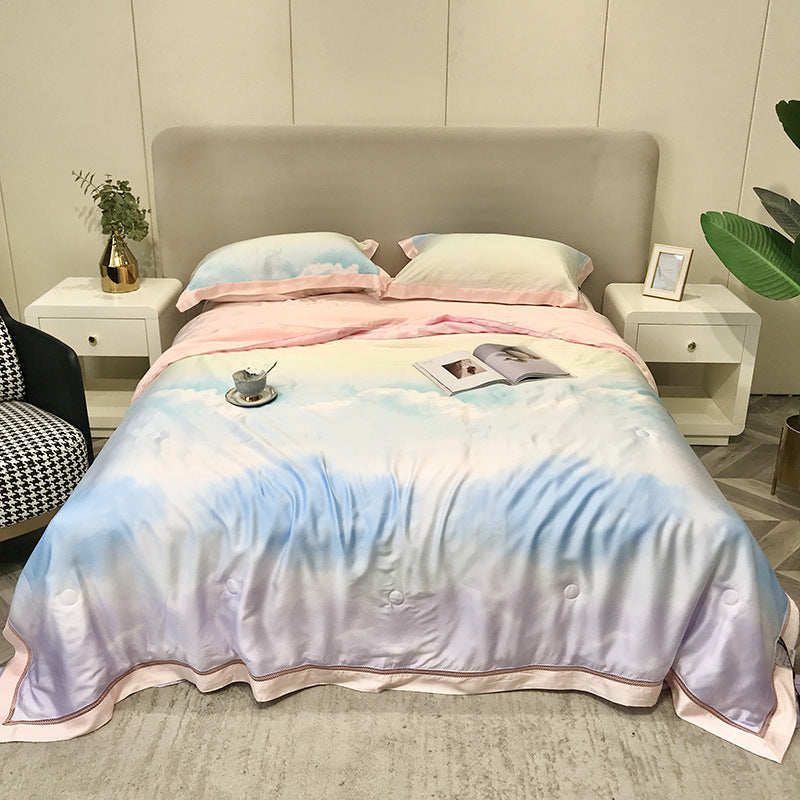 High-end Tencel Summer Cooling Duvet Four-piece Set EX-STOCK Canada