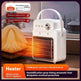 2 in 1 Indoor House Room Humidifier and Space Heater Warm Air Blower - EX-STOCK Canada