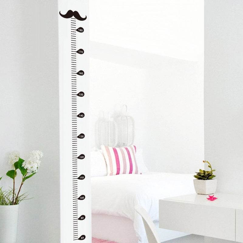 Children's Beard Height Measurement Wall Sticker - EX-STOCK Canada