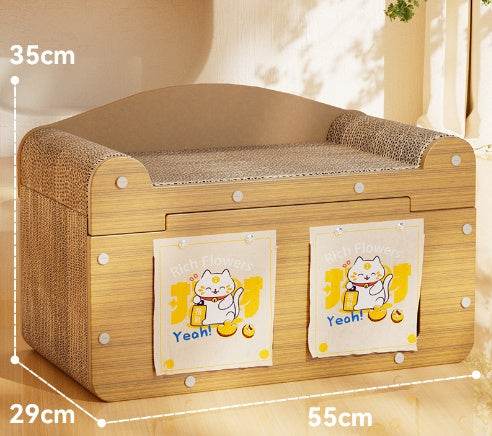 Creative Sisal Mat That Won't Shed Crumbs Cat Scratch Board - EX-STOCK Canada