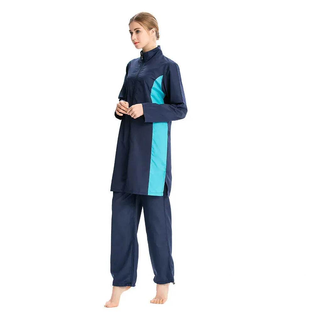 ArabSwimsuit Southeast Asia Hui Conservative Three-piece Suit Sportswear Swimming Suit - EX-STOCK Canada