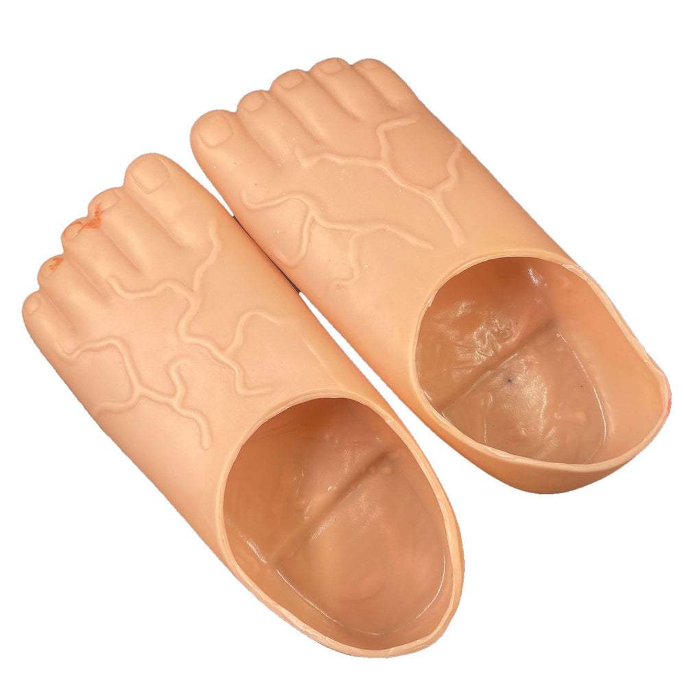 Adult Bigfoot Costume Shoes – Skin Tone, Free Size 5