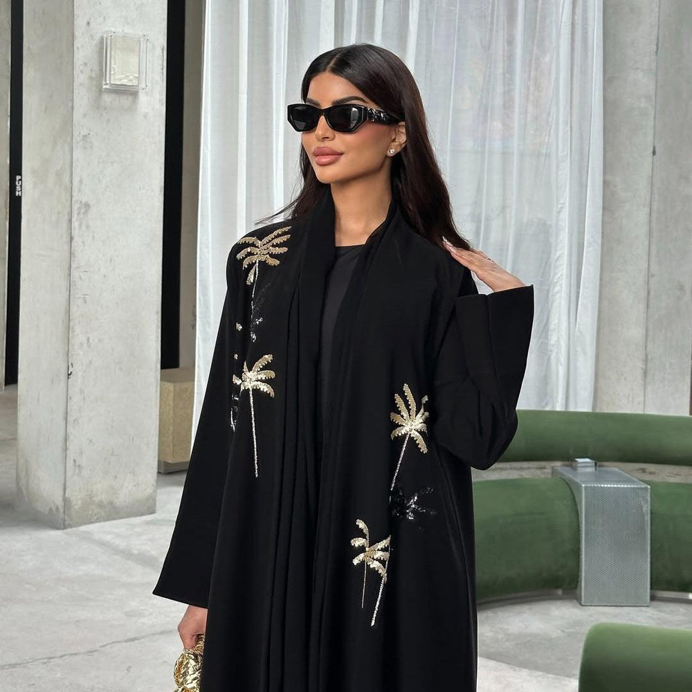 Abito Ricamato alla Moda per Donne Musulmane - EX-STOCK Canada