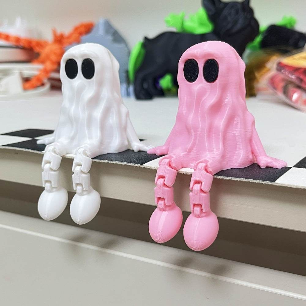 3D Printing Halloween Ghost Movable Joint Ornaments - EX-STOCK Canada