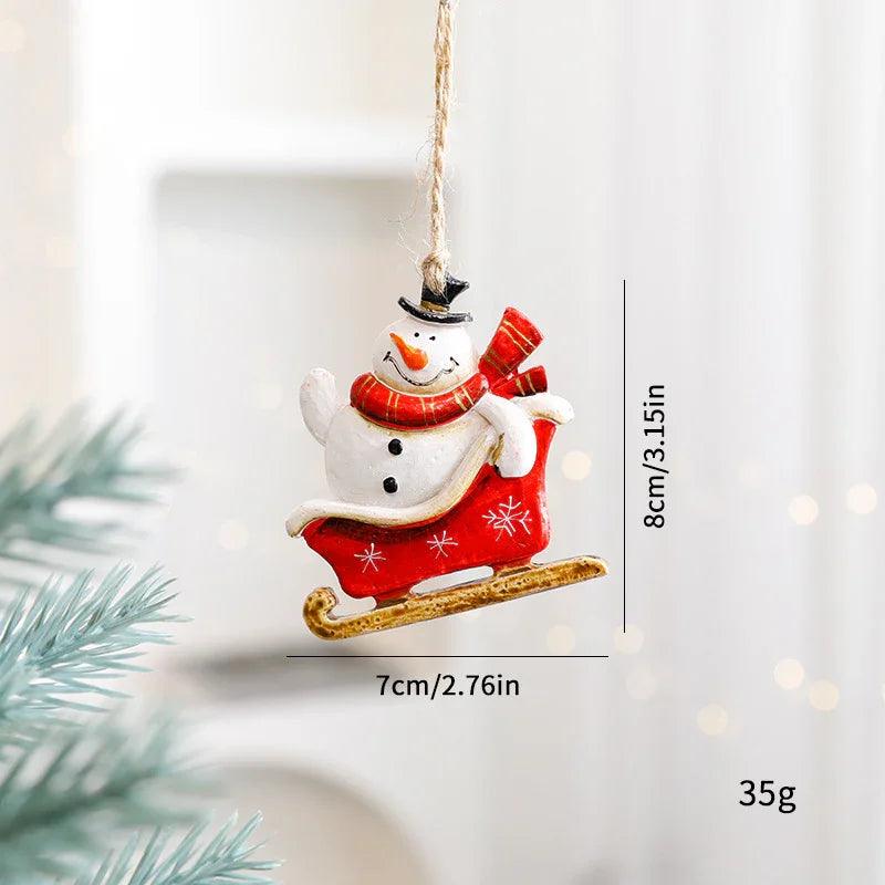 Decorazioni di Natale Cartone Animato Renna OrnamentiEX-STOCK Canada