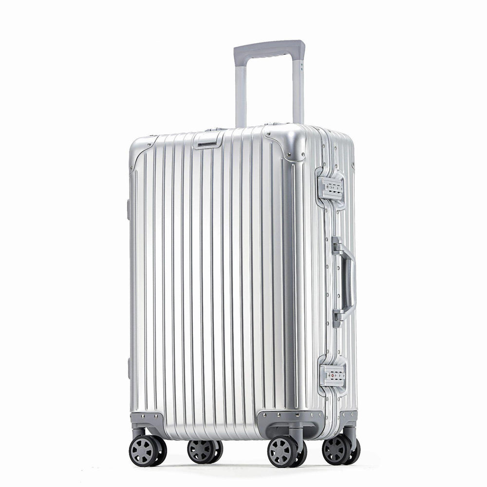Stoßfestes Gepäck aus Aluminium-Magnesium-Legierung für Reisen | EX-STOCK Canada