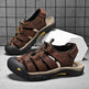 Top Layer Leather Plus Size Men's Beach Sandals  EX-STOCK CANADA