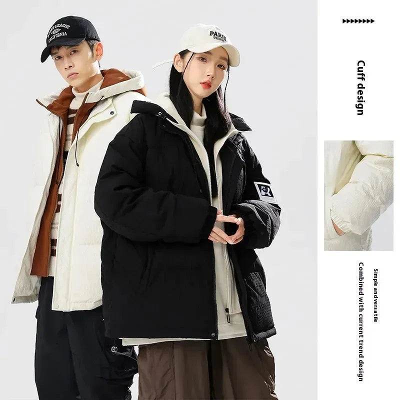 Street Hip pop style Thick Oversized Duck Down Jacket Unisex - EX-STOCK Canada