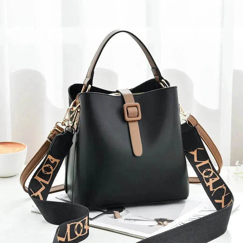 Bucket Bag Fashion Shoulder Bag Cross-body Female Handbag - EX-STOCK Canada