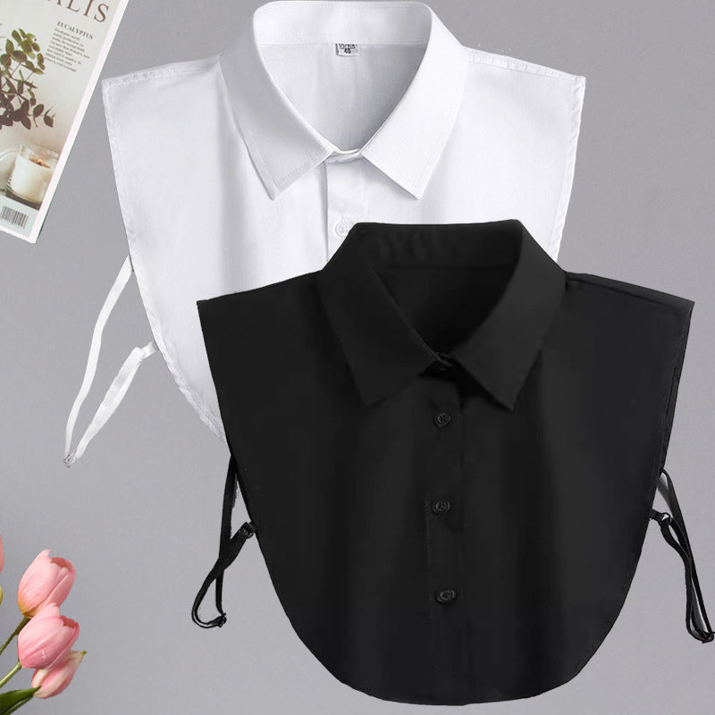 Men's Formal Decorative Shirt Collar – Polyester, 5 Colors | Canada & USA