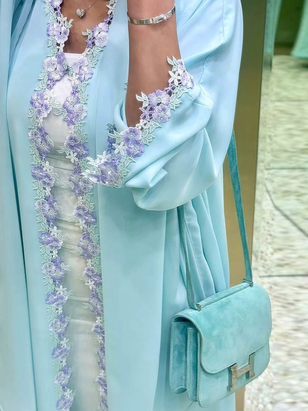 كارديغان معقود ومطرز على طراز تركيا والشرق الأوسط - EX-STOCK Canada