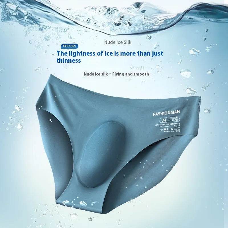 Ice Silk Men's Underwear Summer Seamless Briefs - EX-STOCK CANADA