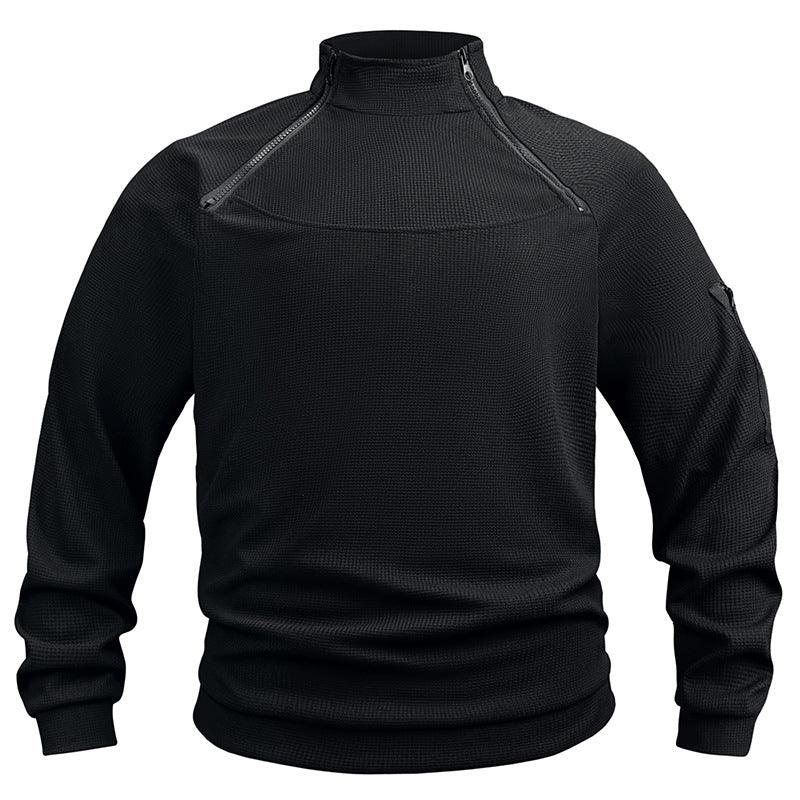Stand Collar Men's Sweater Warm And Loose Solid Color Clothing EX-STOCK Canada