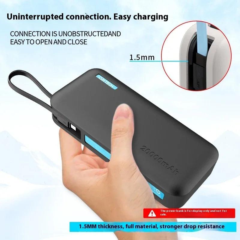 Electric Energy Block 20000 MA Silicone Protective Cover Power Bank EX-STOCK Canada