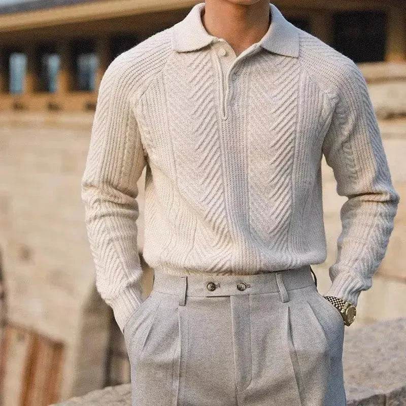 Formal Fall Winter Thermal Base Sweater for Men - EX-STOCK Canada