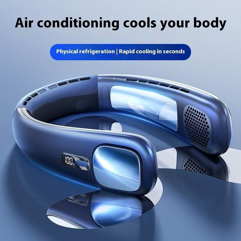 Usb Rechargeable Long Endurance Mute Leaf-free Halter Little Fan Portable Outdoor EX-STOCK CANADA