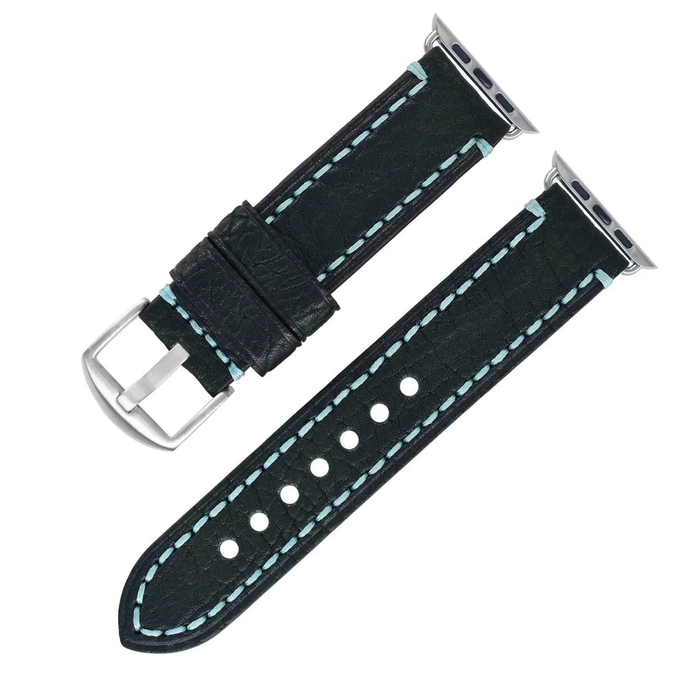 Casual Simple Top Layer Cow Leather Watch Strap - EX-STOCK Canada