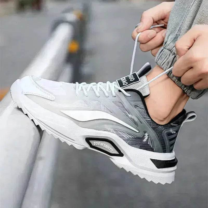Lace-up Dad Shoes Fashion Thick-soled Sports Shoes Casual Breathable Sneakers For Men - EX-STOCK Canada