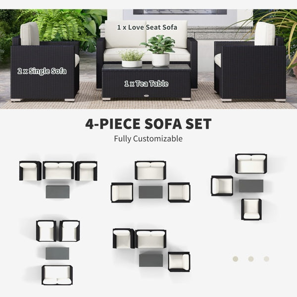 Pieces Patio Furniture Set EX-STOCK Canada