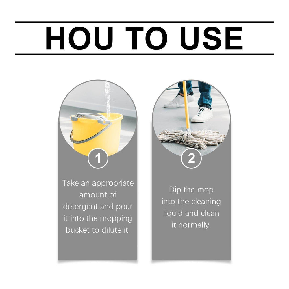 Jiekehao Mop Cleaning Daily Maintenance Renovation Cleaner Suitable For Solid Wood Floor Tiles - EX-STOCK Canada