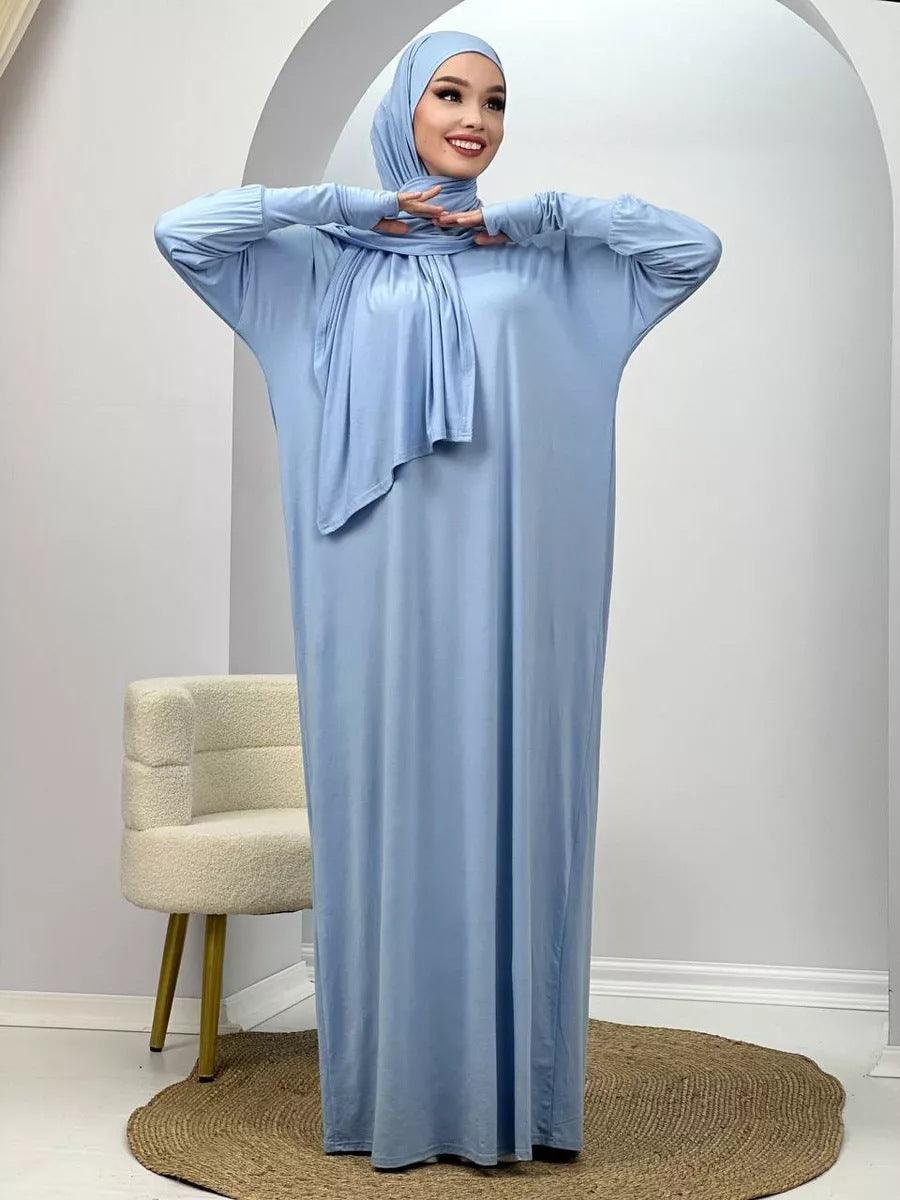 Damen Muslimische Robe PolyesterfaserEX-STOCK Canada