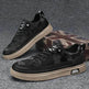 All-matching Sneakers Daily Leisure Sports Work Platform Casual Sneakers Shoes for Men Canvas Sneakers for Men - EX-STOCK Canada