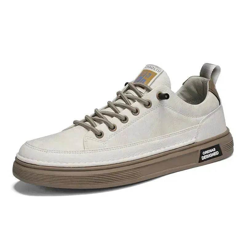 All-matching Sneakers Daily Leisure Sports Work Platform Casual Sneakers Shoes for Men Canvas Sneakers for Men - EX-STOCK Canada