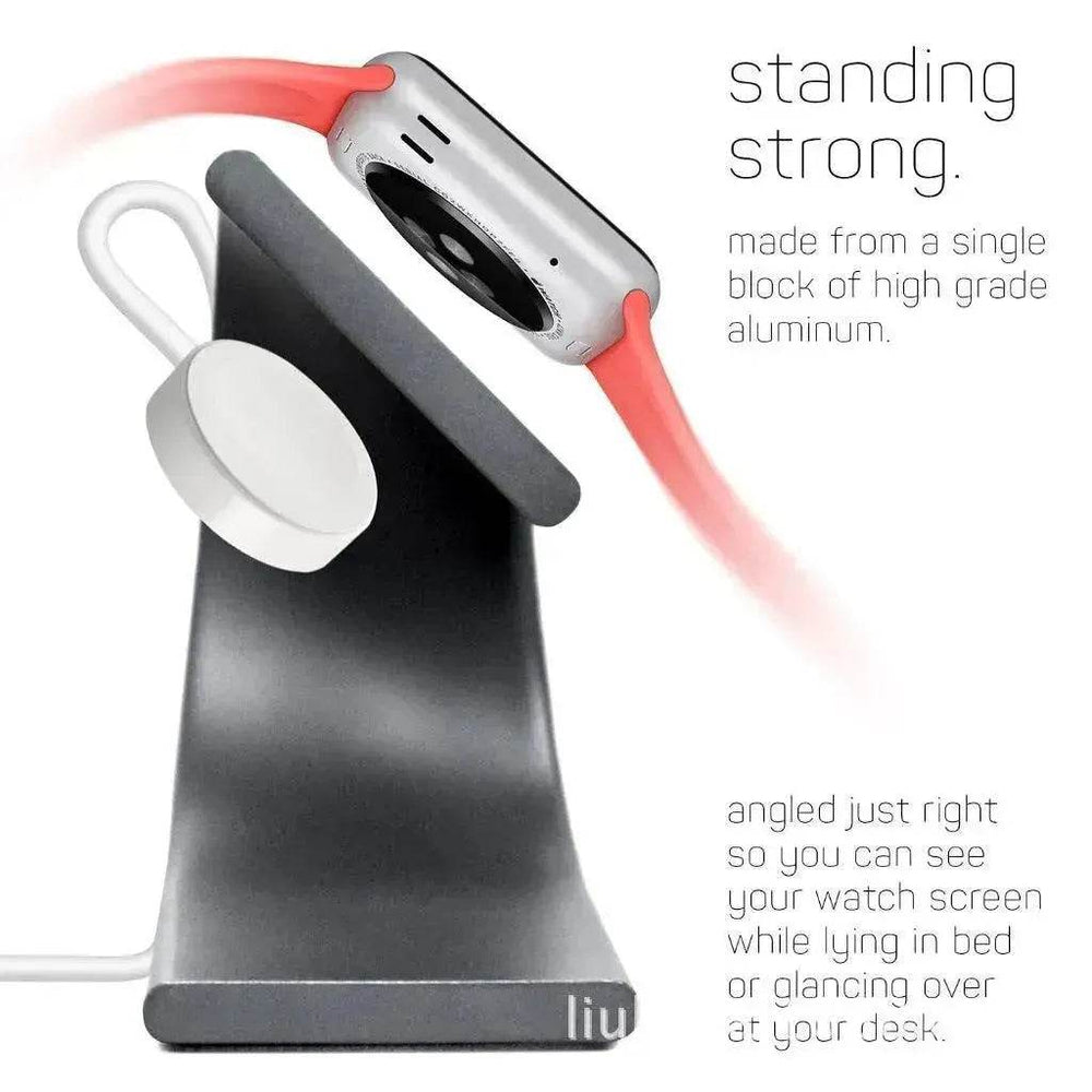 Aluminum alloy U-shaped smart watch charging stand - EX-STOCK Canada