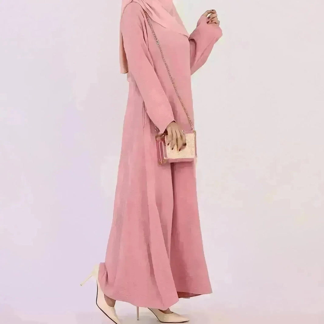Amazon Middle East Dubai Turkey Multi-color Plus Size Women's Dress - EX-STOCK CANADA