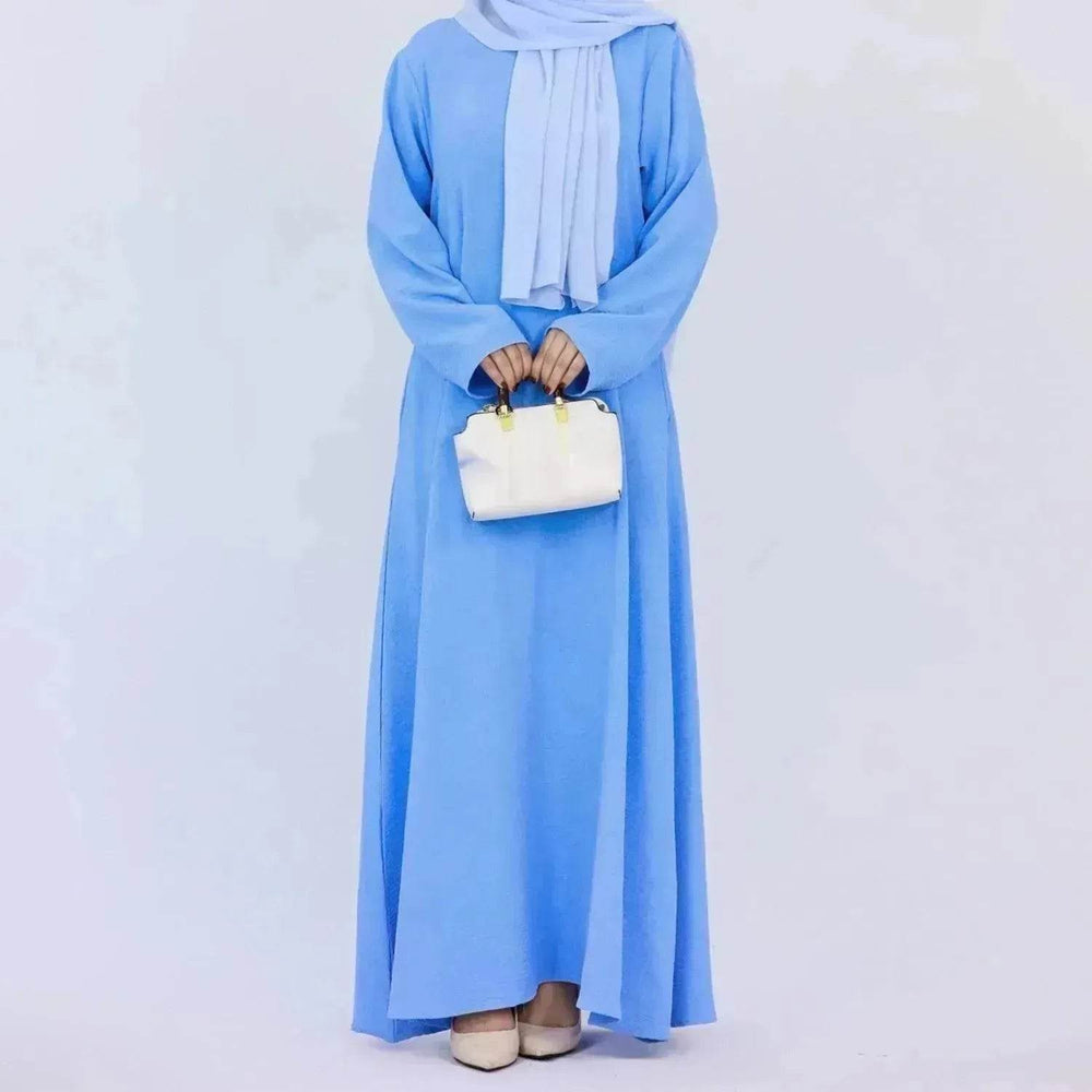 Middle East Dubai Turkey Multi-color Plus Size Women's Dress - EX-STOCK Canada