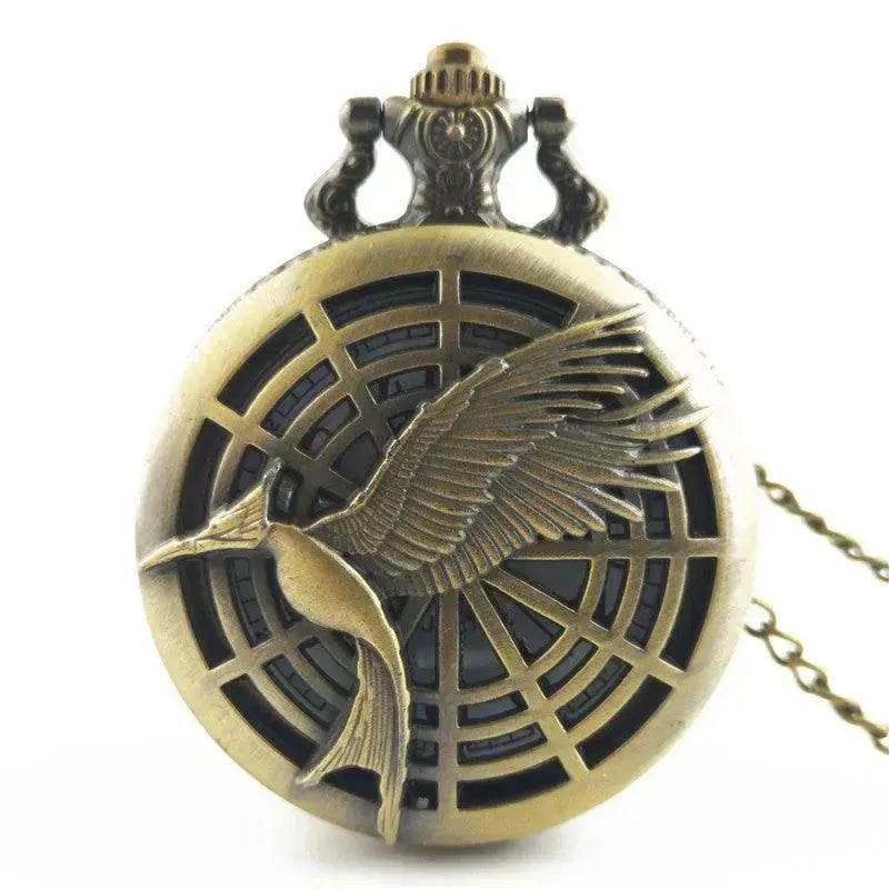 Antique Large Bird Arrow Vintage Pocket Watch - EX-STOCK Canada