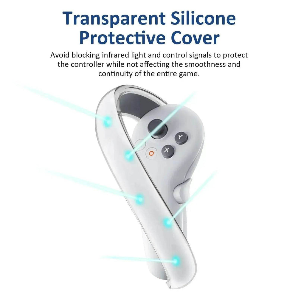 Applicable To Pico Neo 4 VR Glasses Handle Transparent Silicone Protection Ring - EX-STOCK Canada