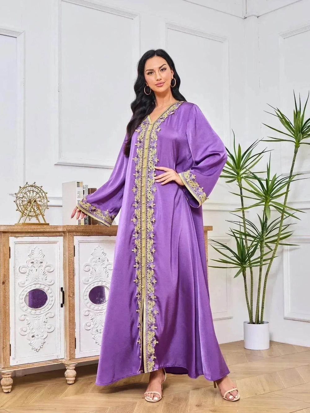 Arab Fashion Dress Ethnic Style - EX-STOCK Canada