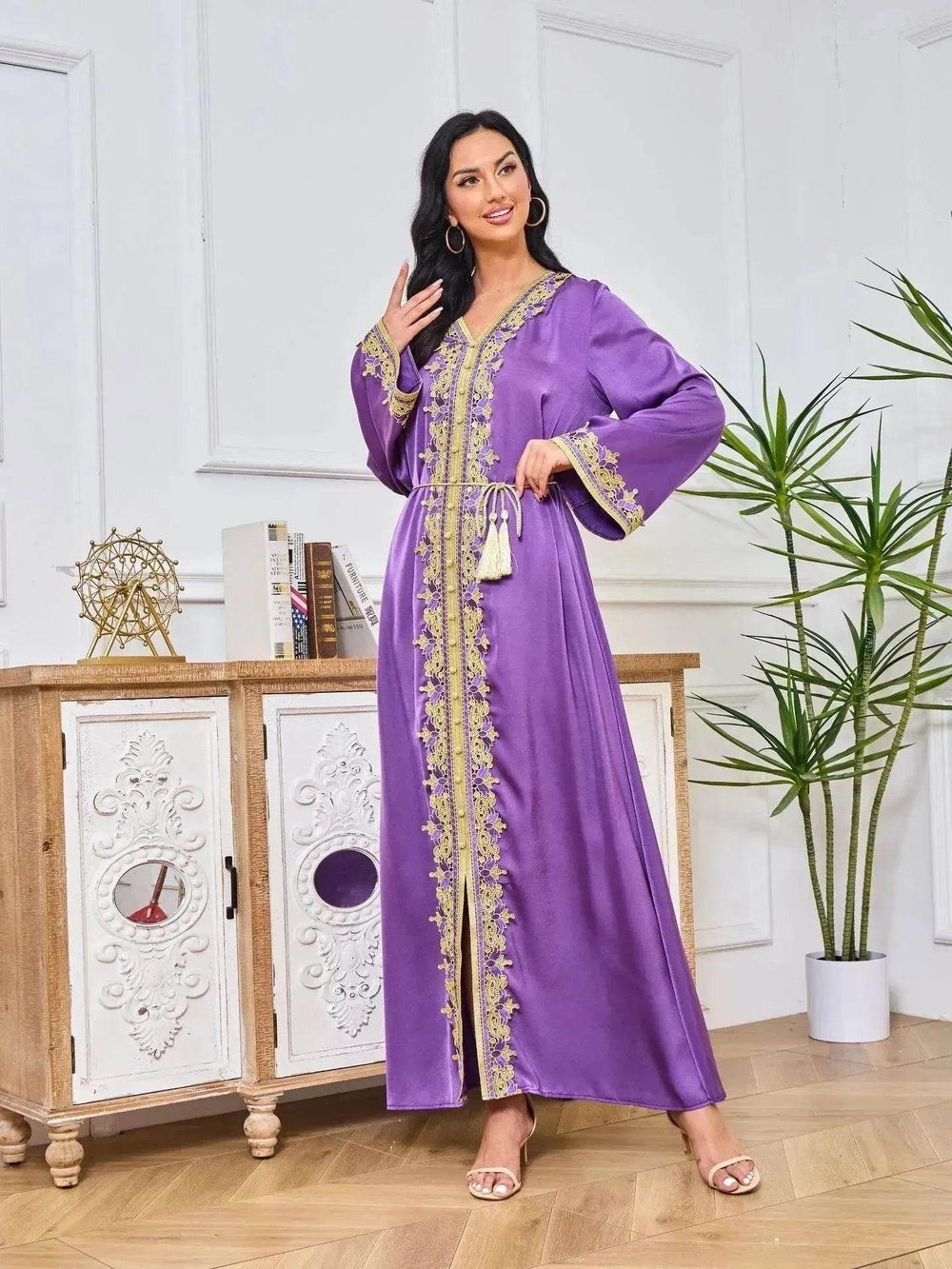Arab Fashion Dress Ethnic Style - EX-STOCK Canada