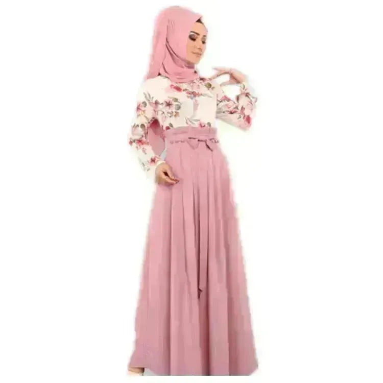 Arab Print Dress Arab Hot Style - EX-STOCK CANADA