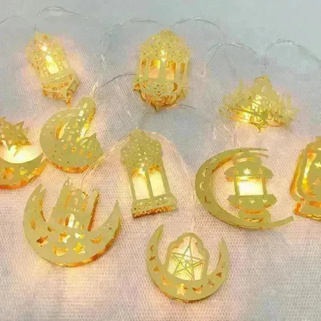 Arab Ramadan Decorated Strings Of Lights For The Middle East Eid Festival - EX-STOCK CANADA