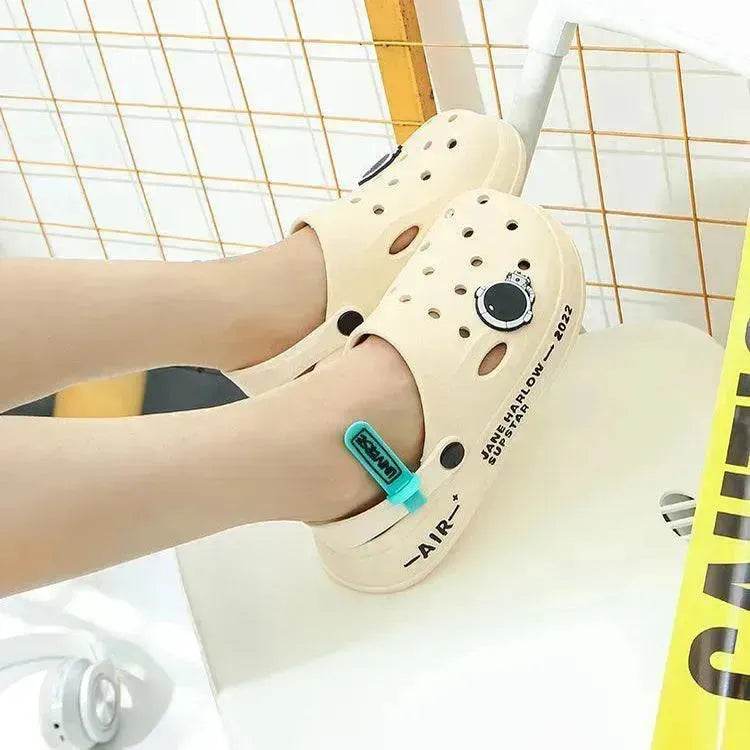 Astronaut Decor Slippers Summer Indoor Home Shoes Outdoor Garden Clogs Shoes - EX-STOCK Canada