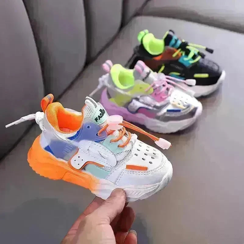 Autumn Baby Girls Boys Casual Shoes Soft Bottom Non-slip Breathable Outdoor Fashion for Kids Sneakers Children Sports Shoes - EX-STOCK CANADA