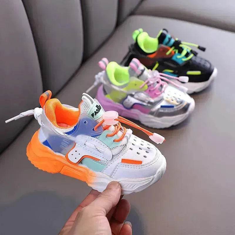 Autumn Baby Girls Boys Casual Shoes Soft Bottom Non-slip Breathable Outdoor Fashion for Kids Sneakers Children Sports Shoes - EX-STOCK Canada