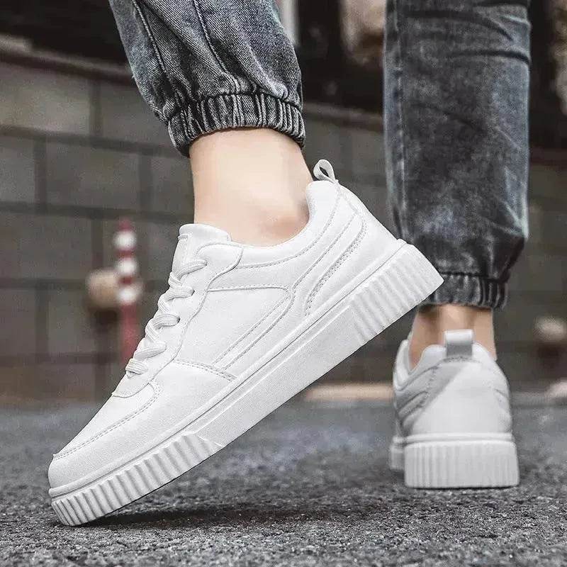 Autumn New Breathable White Shoes For Students Trendy All-Match Platform Sports Casual sneakers for men - EX-STOCK Canada