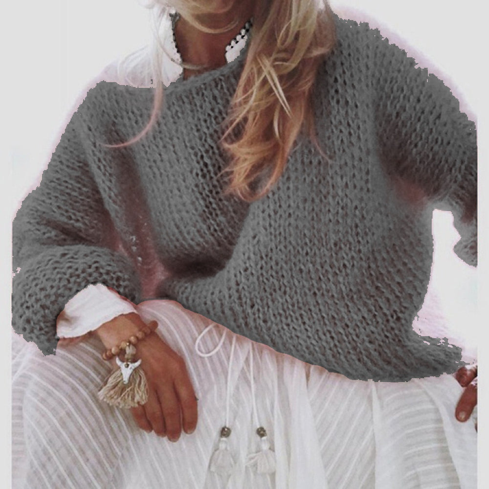 Women's Autumn And Winter Knitting Top Sweater | EX-STOCK product gallery photo 10