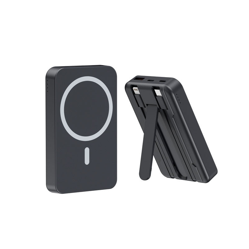 Magnetic Power Bank Mobile Power Supply Wireless Charger With Cable EX-STOCK Canada