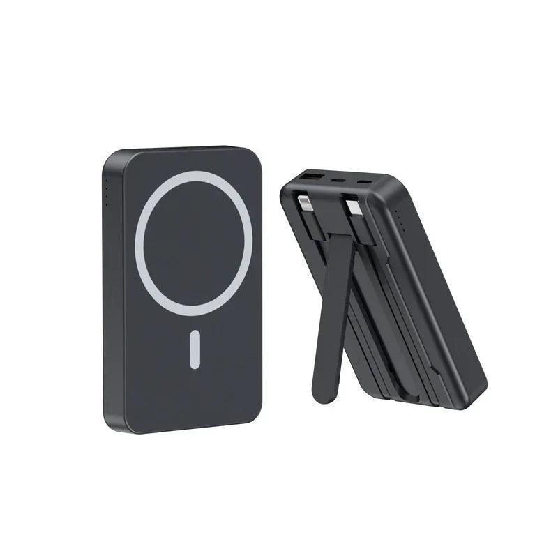 Power Bank Magnetico Alimentatore Mobile Caricatore Wireless Con CavoEX-STOCK Canada