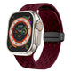 Replaceable Silicone Mesh Magnetic Buckle watch strap for Apple iwatch - EX-STOCK Canada