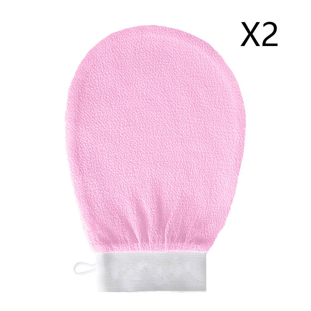Home Fashion Exfoliating Bath Gloves exfoliating sponge - EX-STOCK Canada