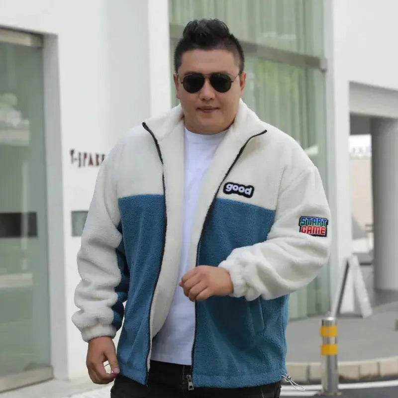 Autumn Winter wool Fleece-lined Thickening Zip up Cardigan Coat for men - EX-STOCK Canada