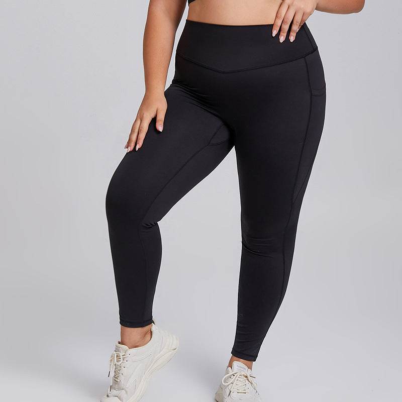 Plus Size Women Sports Workout Gym - Sleeveless Crop and Pant - EX-STOCK Canada