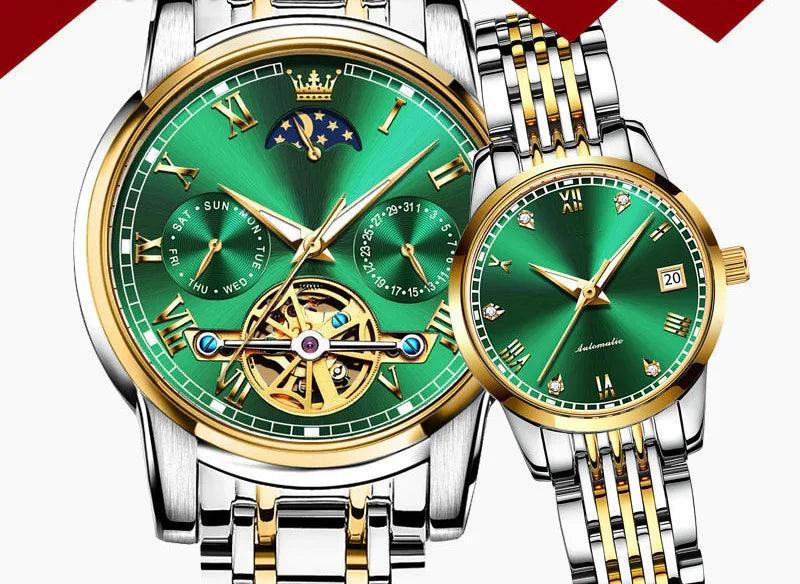 Couple's Automatic Pair Of Mechanical Watches EX-STOCK Canada