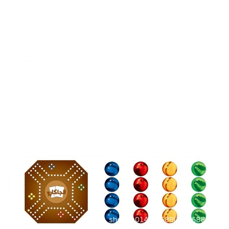 Coated Paper Card Game Arabic Parent-child Marbles Poker Game Toy EX-STOCK Canada