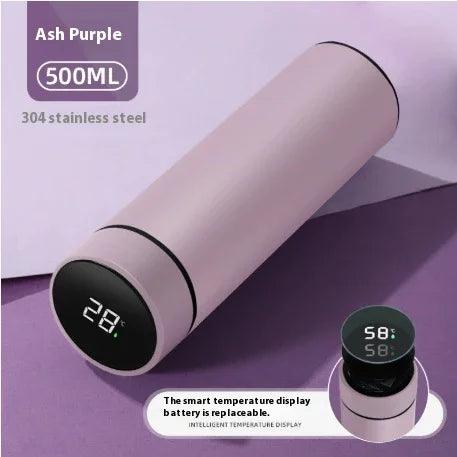 Smart Temperature Display High-grade Insulated Bottle Portable Large Capacity EX-STOCK Canada